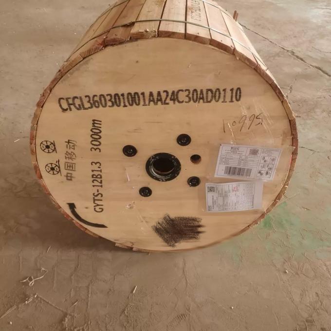 Stok Pabrik Outdoor Double Armored GYTS53-96 Core Fiber Optic Cable Double Jacket G652D dikirimkan pada hari yang sama 11