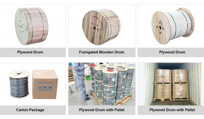 Stok Pabrik Outdoor Double Armored GYTS53-96 Core Fiber Optic Cable Double Jacket G652D dikirimkan pada hari yang sama 19