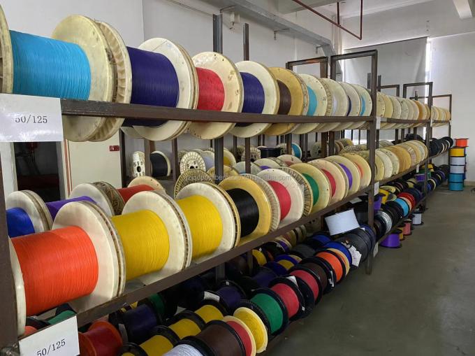 Kabel Serat Optik Lipat Patch Cord Drop Rack Cable Laying Tool Cable Reel Wire Guiding Rack untuk Pemantauan Konstruksi 5