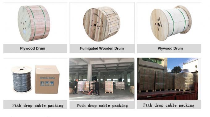 Harga Pabrik GYTA Pita Aluminium Lapis Baja Kabel Fiber Optik Luar Ruangan Untuk Penguburan Langsung 4