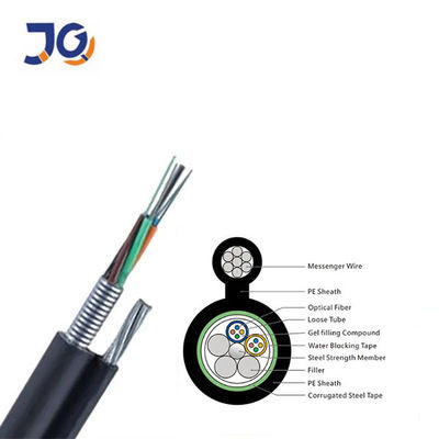 Figure 8 Fiber Optic Cable 24 48 Core Optical Fiber Cable OFC 96 Core Aerial Fiber Cable