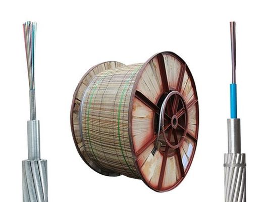12 24 48 96 144 Core Outdoor Aerial Cable Opgw Ground Wire Composite Ground Wire Opgw Fiber Optic Cable