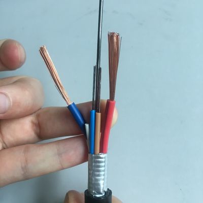 Hybrid Cable/Power Cable 2-12cores GDTS Photoelectric Fiber Optic Cable OPLC