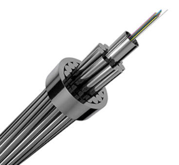 OPGW Optical Ground Wire Outdoor Overhead Aerial Fiber Optic Cable