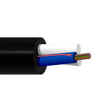 Span 100M 120M 4 Cores 8 Cores 12 Cores 24 Cores ASU Mini ADSS Fibre Optics Cable