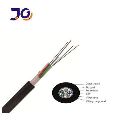 GYFTY Outdoor Duct Laying Fiber Optic Cable Single Mode 24 48 Core HDPE Jacket