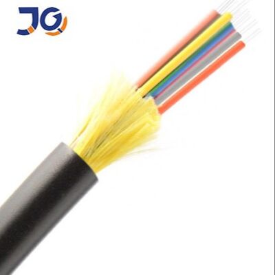 Kualitas  GJFJV Indoor Fiber Optic Cable FTTH Simplex Duplex LSZH Tight Buffer Telecom Network and Data Center pabrik