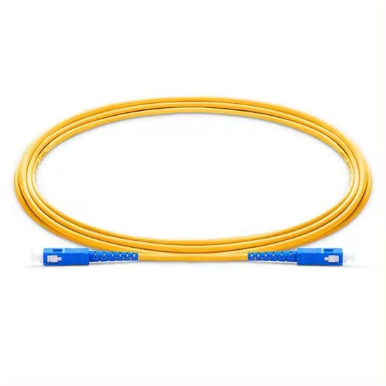 2.0mm 3.0mm SC UPC To SC UPC Duplex Jumper 1m 2m 3m 5m SM MM G652d SC Fiber Optic Patch Cord Patchcord