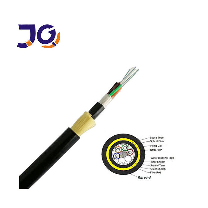 ADSS Fiber Optic Cable G652D 48-96 Core Self-Supporting Aerial