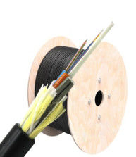 ADSS Non-Metalik 6/12/24/48/96 Core 100/200m Span G652D Kabel Fiber Optic ADSS