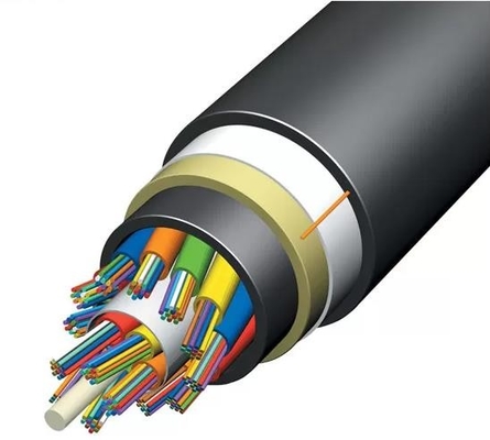 Kabel Optik ADSS 4000m / Roll Kabel Serat Optik 96 Inti Pendukung Mandiri