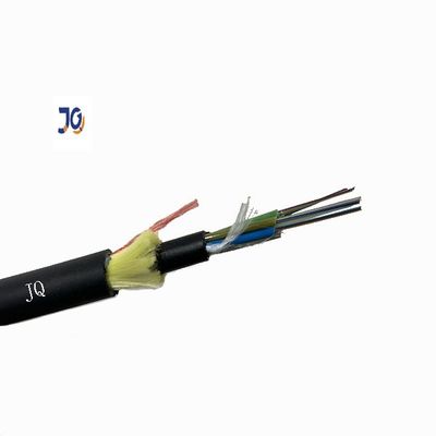 Semua Kekuatan FRP Dieletric 12 24 48 Core Singlemode Kabel Serat Optik ADSS Luar Ruangan
