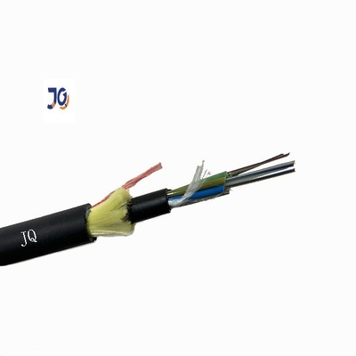 Tanpa Logam ADSS 16 24 36 Core G.652d Kabel Serat Optik Luar Ruangan
