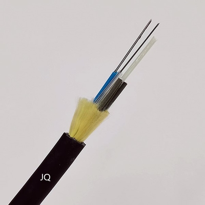 Kabel Serat Optik ADSS Udara Pendukung Mandiri Tanpa Logam 12/24/48 Cores Rentang 200m