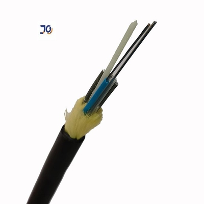 Kekuatan FRP ADSS 16 24 36 Core G.652d Kabel Serat Optik Luar Ruang