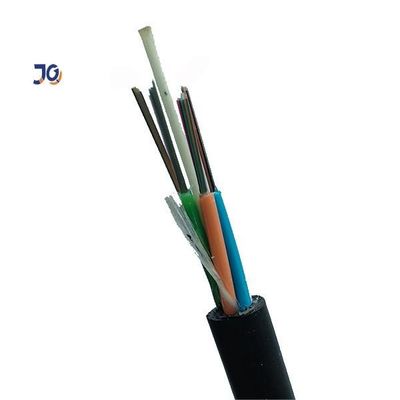 GYFTY Kabel Serat Optik 12 48 Inti G652D Non Metallic Outdoor Duct Direct Burial