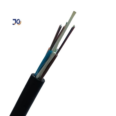 24 48 96 Cores Aerial Duct GYFTY Kabel Serat Optik Jaket HDPE