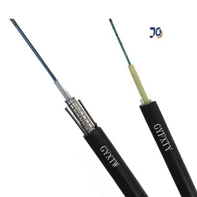 12 24 Inti Kabel GYXTW Kabel Serat Optik Saluran Lapis Baja