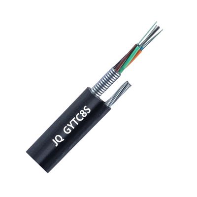 GYTC8S Figure 8 Self-Supporting Aerial Fiber Optic Cable Outdoor Use 24 48 Inti