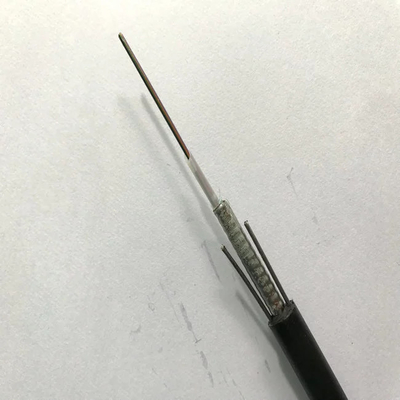 2 4 6 8 10 12 24 inti kabel GYXTW lapis baja kabel serat optik mode tunggal
