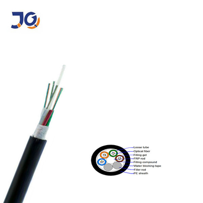 12 24 48 96 Inti Luar Saluran Kabel Serat Optik Kabel Serat Optik Non Lapis Baja GYFTY GYFXY