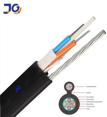 Fiber Optic 12 24 48 96 Core Single Mode Self-Supporting Aerial Fig 8 GYTC8S GYTC8Y Kabel Fiber Optic