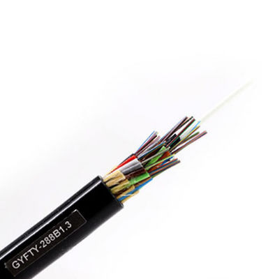 Kabel serat optik luar ruangan 144 core single mode kabel fibra optica SM