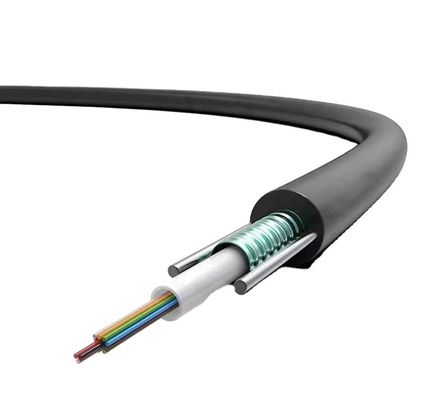 China Produsen Kabel Serat Optik Kabel Serat Optik FTTH SM G652D 12 Kabel Serat Optik
