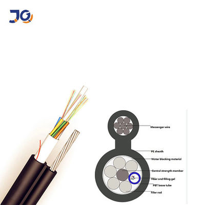 Gambar Udara Pendukung Mandiri 8 GYTC8Y GYTC8S 24/48/96 Kabel Serat Optik Inti