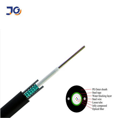 GYXTW Armored Uni Tube SM MM 6 Core Fiber Optic Cable