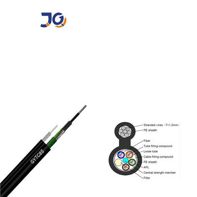 Kabel Serat Optik GYTC8S yang Mendukung Sendiri 24 Inti Gambar 8 Kabel Serat Optik