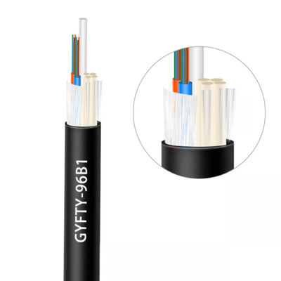 Outdoor Overhead Optical Fiber Gambar 8 Apl Kabel Lapis baja Gyfty
