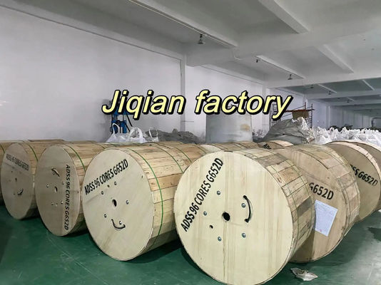 12 24 48 96 144 inti langsung terkubur GYXTW53 Double Sheaths Double Armor Kabel serat optik