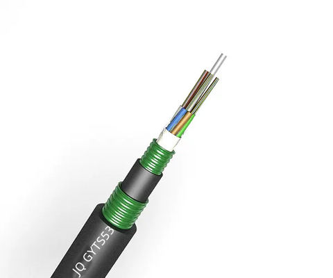 24 36 48 96 Kabel Serat Optik Pengeboran Langsung di Bawah Tanah GYTS53