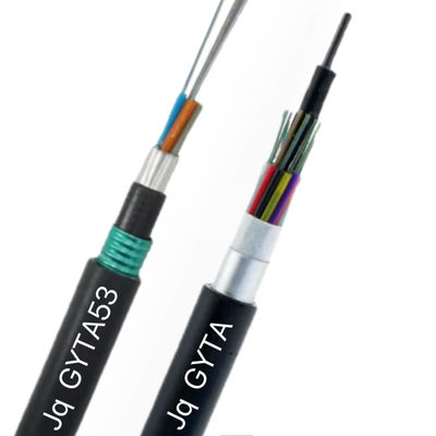 Kabel Serat Optik Bawah Tanah Selang Tabung Lolos Kabel Serat Optik Lapis baja GYTA GYTA53