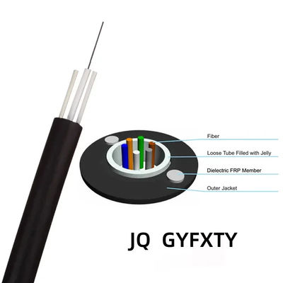 Kabel Fiber Optic Outdoor GYFXY Central Loose Tube Kabel Non-Metal Non-Armored Mode Tunggal