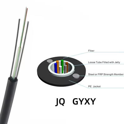 GYXY/GYFXTY Kabel Serat Optik Luar RuangKabel Steel Wire/RFP Strength Non-Armored