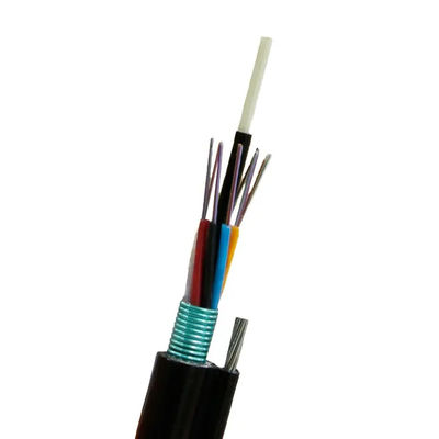 4 6 12 24 48 96 144 inti G652D mode tunggal Outdoor Optical Fiber Gambar 8 Kabel Lapis baja GYFTC8S