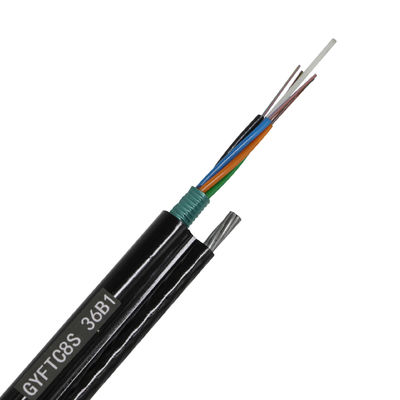 4 6 12 24 48 96 144 inti G652D mode tunggal Outdoor Optical Fiber Gambar 8 Kabel Lapis baja GYFTC8S