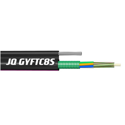 4 6 12 24 48 96 144 inti G652D mode tunggal Outdoor Optical Fiber Gambar 8 Kabel Lapis baja GYFTC8S