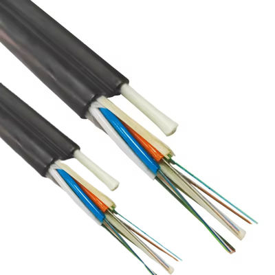 GYFTC8Y Outdoor Fiber Optic Gambar 8 Kabel Stranded Loose Tube FRP Kekuatan Anggota Kabel Udara