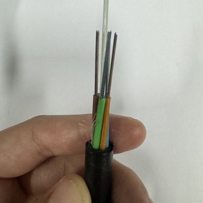 FRP Kekuatan Anggota LSZH Sheath Fiber Optic Kabel GYFTZY terikat pipa longgar luar kabel serat optik