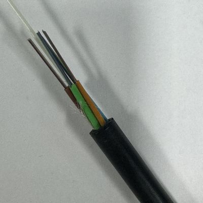 FRP Kekuatan Anggota LSZH Sheath Fiber Optic Kabel GYFTZY terikat pipa longgar luar kabel serat optik