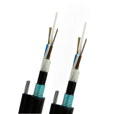 Double Jacket Single Armored Aerial Fiber Optic Cable Gambar 8 Kabel optik GYFTC8Y53
