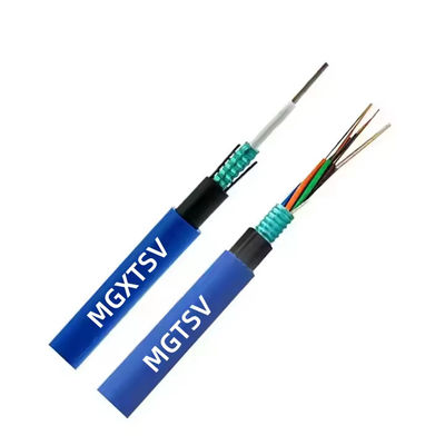 2-144 Core MGXTSV/MGTSV Flame Retardant Optical Fiber Cable Kabel Serat Besi tahan ledakan