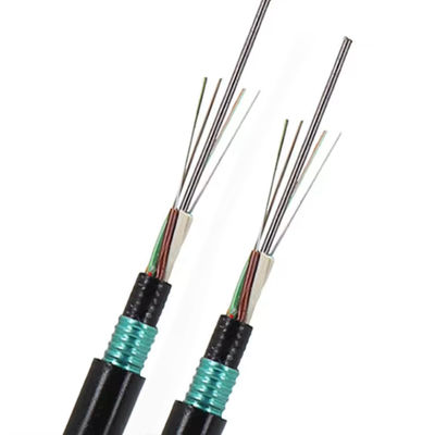 2-144 core double sheath double armored GYTY53 Direct Buried Underground Fiber Optic Cable