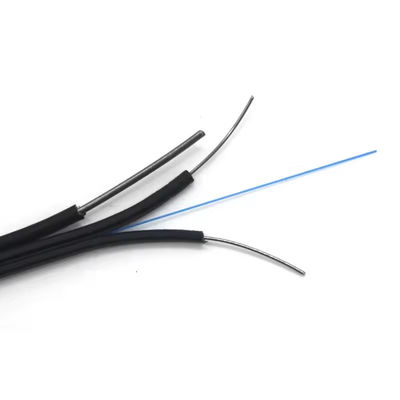 GJYXCH Ftth Kabel Serat G652D G652A Kabel Optik Self-supporting LSZH Fiber Drop Kabel