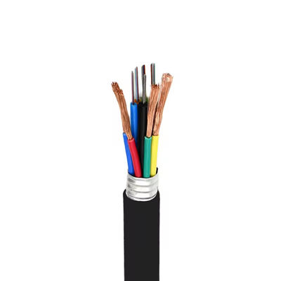 12 24 inti Outdoor Photoelectric Kabel Daya Serat Hibrida GDTA