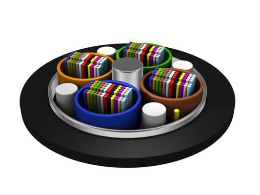 24 48 96 Modus tunggal inti Kabel serat optik pita luar GYDTA GYDTS