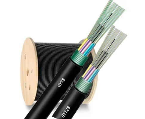 48 inti Kabel Serat Optik Lapangan Lapangan GYTS GYTZS Kabel serat optik mode tunggal